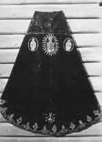 Священницька риза з гербом А. Киселя, офірована ним монастиреві.